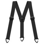 Heavy Duty Elastic Suspenders for Men Trouser Pants Braces Strap Work Belt UK
