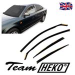 Wind Deflectors Fits VW Passat B5 1997-2004 4-Door Saloon 4-Pcs Set Tinted Heko