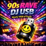 90s Rave DJ Friendly USB Stick