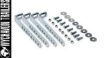 DAKEN TOOL BOX MOUNTING BRACKETS FITS FOR JUST, WELVET, BLACKIT, FLINK BAWER
