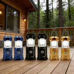 LED Camping Light Outdoor Portable Rechargeable Tent Lantern Lamp for Hiking NEW