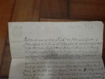 King George I document 1724