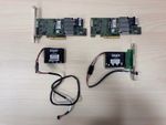 Lot of 2× LSI MegaRAID 9361-8i RAID Controllers + CacheVault Batteries