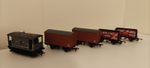 OO gauge - 5 x Wagon joblot, private owner wagons, vans and brake van 