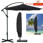 Waterproof Parasol Banana Umbrella Cover Cantilever Shield Outdoor Garden Patio