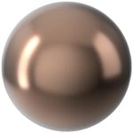 Swarovski Pearls Round Crystal Brown (5810)
