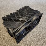 3.5 HDD Hard Drive Rack / Holder, Stand, Enclosure | Stackable + Fan Mount