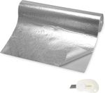 Aluminised Heat Protection Mat 30 x 500 cm Self-Adhesive Thermal Barrier