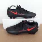 Nike Mens Football Boots UK 6 Black Red Phantom GT Pro FG Adult Shoes EUR 39