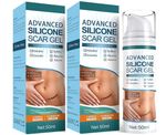 Advanced Silicone Scar Gel (2 x 50ml) Hydrates, Smooths, Softens, Renews
