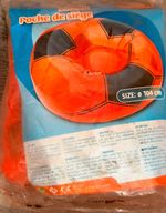 LARGE INFLATABLE FOOTBALL CHAIR(BRAND NEW IN BOX)NOW RARE!!!!!!!!!BIG AND BOUNCY