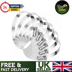 Duct Jubilee Clip Clamp for Flexible Ducting Hose Pipe Ventilation (4" )