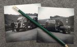 TWO Southport Fire Brigade BW 4x4 Photos -Fordson Heavy Unit (GJJ33)