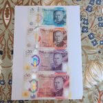 King Charles III Set of 4 Bank Notes (£5 £10 £20 £50)