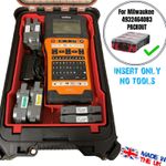 Brother P-Touch E550W Insert Tray For Milwaukee Packout compact organiser