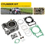 For Honda CBR125R 2004-17 58mm Cylinder Piston Kit 12100-KGH-900 Top End Rebuild