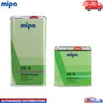 MIPA CC9 HS KLARLACK CLEARCOAT LACQUER WITH HS10 FAST HARDENER 7.5LTR KIT