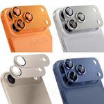 UK Tempered Glass Metal Ring Camera Lens Protector For iPhone 17 Pro Max 17 Pro