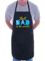 Best Dad In The World Father's Day Apron Gift For Him Birthday Present