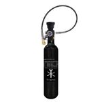 TUXING 4500Psi 0.42L Pcp Air Tank Carbon Fiber Air Tank with Valve for Paintball