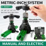 DSZH ST-R806FT 806A Copper Pipe Expander Set Air Conditioner Metric Reamer Flare
