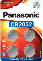 CR2032 Panasonic Lithium 3V Coin Battery BR-DL2032-Car Key Toys Fob- Long Expiry
