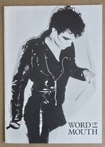 Adam Ant Word of Mouth 14 hand bills autographed certificate numbered