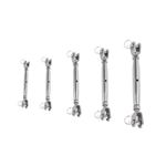 Jaw and Jaw Turnbuckle Adjustable Stainless Steel Installation Replacement