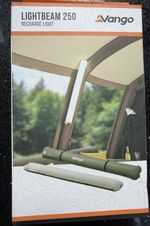 Vango Lightbeam 250 Recharge Flexible Camping Light