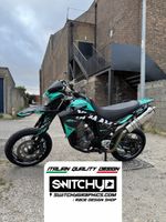 SWITCHY GRAPHICS Sticker Graphics Kit Side 02 Teal For Yamaha XT 660 X 2004-2006