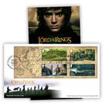 Lord of the Rings Stamp Minisheet Souvenir First Day Cover from Royal Mail