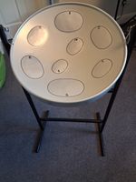 Panyard Jumbie Jam Steel Pan Drum Silver