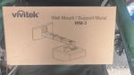 Vivitek WM-3 project mount Wall Stainless steel new in box