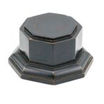 Chinese Carved Wood Stand Octagonal Display Base for Vase Qing Period 20C