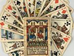 Vintage USSR Playing Cards Russian Lubok Art Sveshnikov 1982 Deck