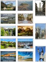 Various Yorkshire - 96 x 67mm Jumbo Fridge Magnet Holiday Gift Souvenir Present