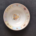 Hand Decorated Winnie The Pooh Christening Day Dish By Royal Doulton