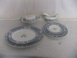 Johnson Brothers - The Exeter - blue & white 1940s to 1950s tableware - 1A1C #