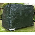 Heavy Duty Waterproof 3 Seater Garden Swinging Hammock Cover + Zipped Panel