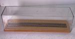 LOCOMOTIVE DISPLAY CASE OO Gauge Model MDF base 34 x 7.6 x 9.5cm