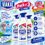 3 X Viakal Limescale Remover Spray, 500ml - Bathroom Shower Kitchen Cleaner