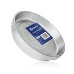 Aluminium Foil Round Pie Dish for Baking & Serving 26x4cm 10 Pk Coppice