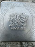 Vintage Cigarette Case Wales Dragon