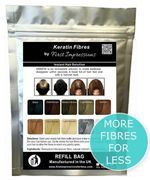 100% Natural Keratin Hair Building Fiber Refill For Hair Loss & Balding
