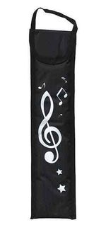Black Recorder Bag - Padded Recorder Bag - Music Gift - Gift for Young Musician