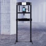 Black 12T Hydraulic Bench Workshop Press Heavy Garage Plates Car Bearing Machine