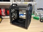 10" Server Rack 5U – 3D Printed Home Lab Rack – Compact Network /Server Cabinet