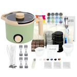 Candle Making Kit Electric Soy Wax Melter Thermometer Candle Mould for Beginner