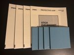 4x Displate magnet mounting kits ( 4x magnets and protective leaflets)