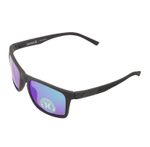 HURLEY Polarized Sunglasses MirrorLens Black Rubberized Frame HSM 1006OP
